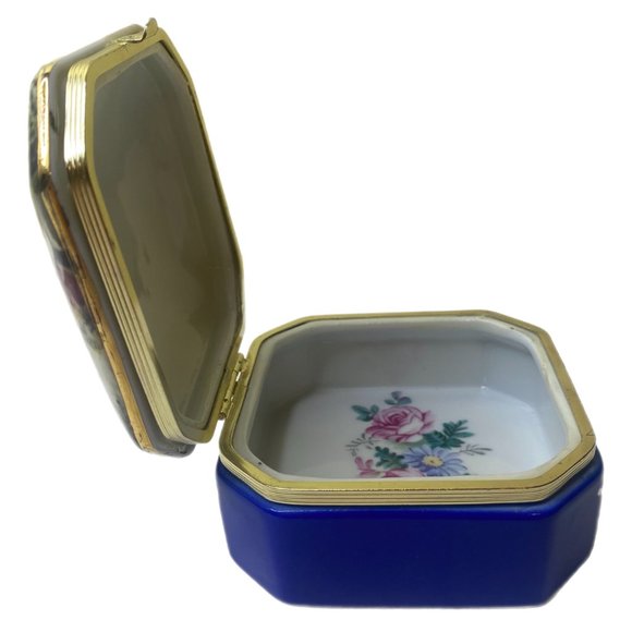 Andrea by Sadek Jewelry Trinket Keepsake Box w/Hinged Lid - Picture 10 of 13